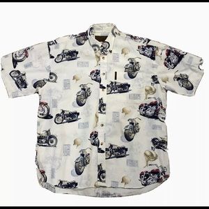 NORTH RIVER OUTFITTERS MENS LG. BUTTON UP SS Shirt